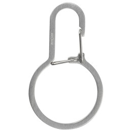 Portachiavi Nite Ize DualPass argento