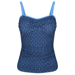 Costume da bagno da donna Regatta Aceana Tankini II blu Navy Tile
