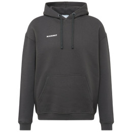 Felpa da uomo Mammut Mammut Base ML Hoody Men Mini Logo grigio scuro gabbro