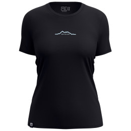 Maglietta da donna Ortovox 150 Cool Mountain T-Shirt nero Black Raven
