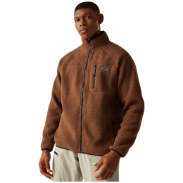 Felpa funzionale da uomo Dare 2b Camber Fleece marrone Dark Brown