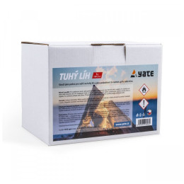 Combustibile ad alcool solido Yate Alcool puro rigido 1000 g in scatola