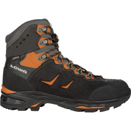 Scarpe da uomo Lowa Camino GTX nero/arancio Black/Orange