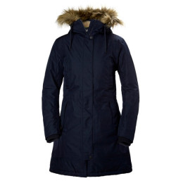 Giacca invernale da donna Helly Hansen W Mayen Parka blu scuro Navy