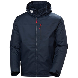 Giacca da uomo Helly Hansen Crew Hooded Midlayer Jacket 2 blu scuro 597 Navy