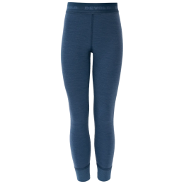 Mutande sportive per bambini Devold Duo Active Merino Longs Kid Berry blu scuro Berry