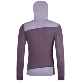 Felpa tecnica da donna Ortovox Fleece Light Hoody W viola Wild Berry