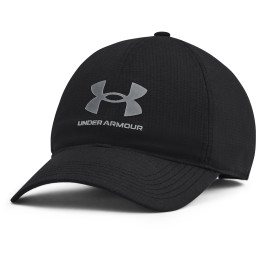 Berretto con visiera Under Armour Isochill Armourvent ADJ nero/grigio Black / / Pitch Gray