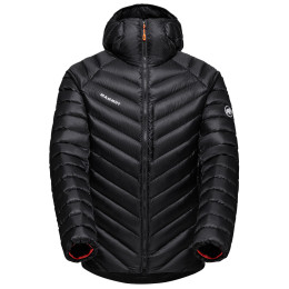 Piumino da uomo Mammut Broad Peak IN Hooded Jacket Men nero/rosso black0001