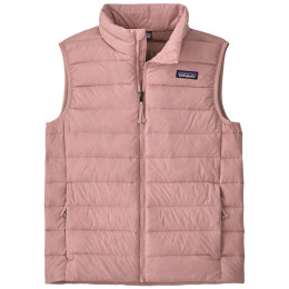 Gilet per bambini Patagonia K's Down Sweater Vest - Fuzzy Mauve rosa Fuzzy Mauve