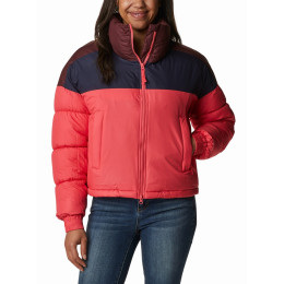 Giacca da donna Columbia Pike Lake™ Cropped Jkt rosa/blu BrightGeraniumDarkNocturnalMalbec