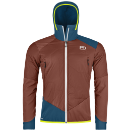 Giacca da uomo Ortovox Col Becchei Hybrid Jacket Men's arancione Clay Orange