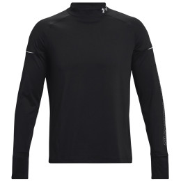 Maglietta da uomo Under Armour OUTRUN THE COLD LS nero Black/Reflective/Reflective