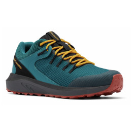 Scarpe da uomo Columbia Trailstorm Waterproof blu DeepWaveBrightGold