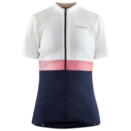 Maglia da ciclismo per donna Craft CORE Endur bianco/blu Whisper/Blaze