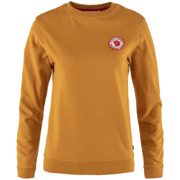 Maglione da donna Fjällräven 1960 Logo Badge Sweater arancione/giallo Acorn