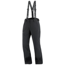 Pantaloni da sci da donna Salomon Brilliant Pant W nero DEEP BLACK
