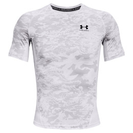 Maglietta funzionale da uomo Under Armour HG Armour Camo Comp SS bianco White//Black