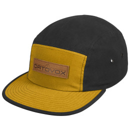 Berretto con visiera Ortovox Vintage Logo Cap giallo Yellowstone