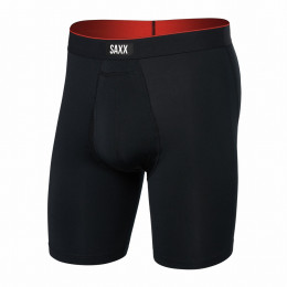 Boxer Saxx Multi-Sport Mesh Long Boxer Brief Fly nero Black