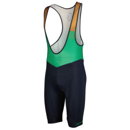 Pantaloncini da ciclismo da uomo Scott Bib Shorts M's RC Team ++ blu/verde dark blue/amazon green