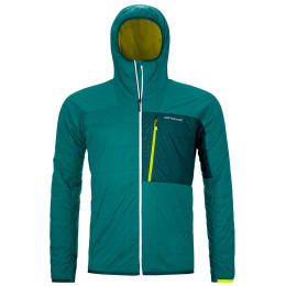 Giacca da uomo Ortovox Swisswool Piz Duan Jacket M verde Pacific Green