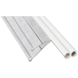 Listello Brunner Kit Qeder/Adapter 5/7mm x4m bianco