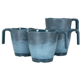 Set di tazze Gimex Mug dark blue 4 pcs