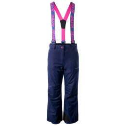 Pantaloni da donna Hi-Tec Lady Draven blu AstralAura/BlueIris/CarmineRose