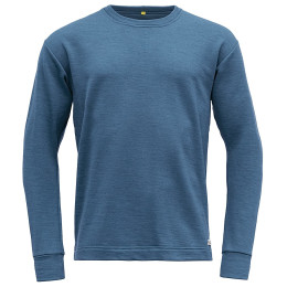 Felpa funzionale da uomo Devold Nibba Man Sweater blu BlueMelange
