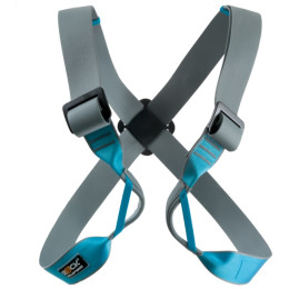 Imbracatura per petto da arrampicata Rock Empire Eight Vario blu Cyan