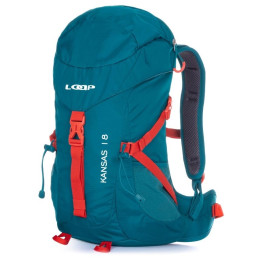 Zaino da trekking Loap Kansas 18l blu/rosso Celestial/Red