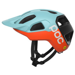 Casco da ciclismo POC Cularis blu/arancio Blue Matt/Carnelian Orange