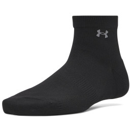 Calzini da donna Under Armour UA Women's Vanish 3pk Qtr nero Ultimate Black / Ultimate Black / Castlerock