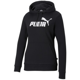 Felpa da donna Puma ESS Logo Hoodie TR nero black