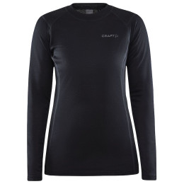 Maglietta sportiva da donna Craft Core Warm Baselayer Ls nero Black