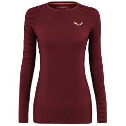 Maglietta da donna Salewa Cristallo Warm Amr W L/S Tee.