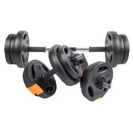Manubri Dare 2b 15KG Weights Set nero Black