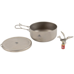 Fornello e pentole Robens Fire Midge Ti. Cook Set grigio