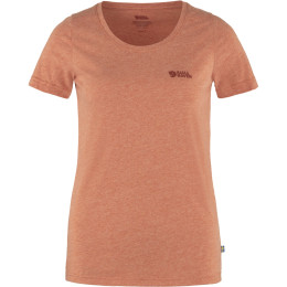 Maglietta da donna Fjällräven Fjällräven Logo T-shirt W rosa 333-999_Pink, Red