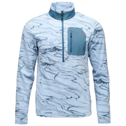 Felpa da uomo Black Diamond Rift HZ Fleece Jacket azzurro Relief-Fog Blue-Midnight Blue