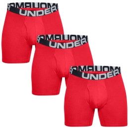 Boxer Under Armour Charged Cotton 6in 3 Pack