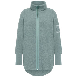 Felpa da donna Didriksons Sally Wns Fz 2 azzurro Factory Blue