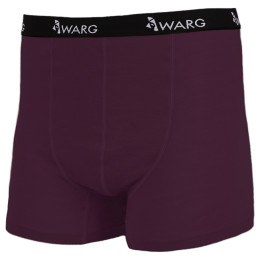 Boxer da uomo Warg Merino 165 bordeaux Wine
