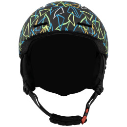 Casco da sci per bambini Blizzard Flash junior ski helmet nero black/multicolor