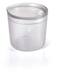 Tazza Light My Fire Tumbler with snap lid short chiaro transparent