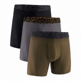 Boxer da uomo Under Armour UA Performance Tech Mesh - Solid 6in 3PK
