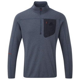 Felpa da uomo Mountain Equipment Integrity Zip T blu scuro DenimBlue
