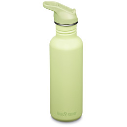 Bottiglia in acciaio inox Klean Kanteen Classic 800 ml (w/Flip Seal Sport Cap) verde chiaro shadow lime