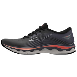 Scarpe da corsa da donna Mizuno Wave Sky 6 nero Black/Quicksilver/HotCoral